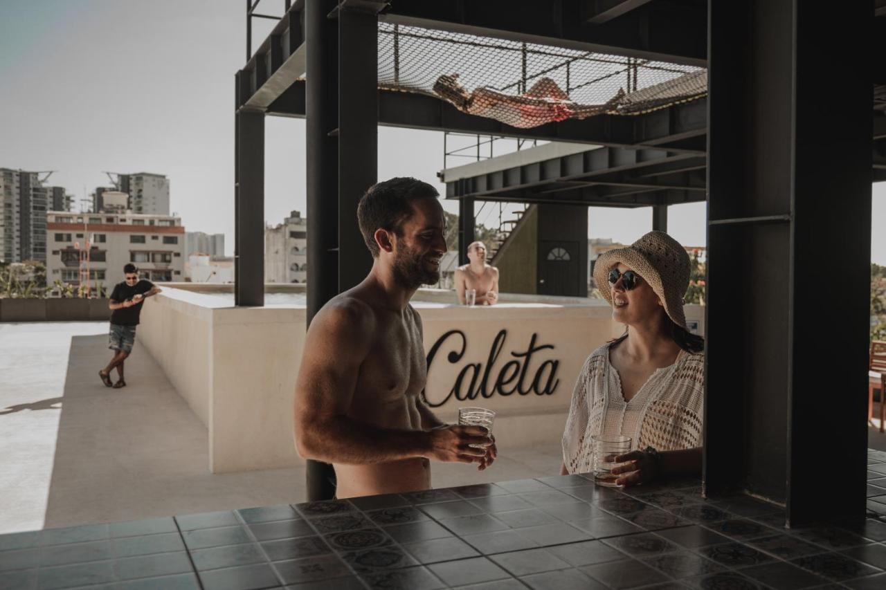 Caleta Hostel Rooftop & Pool Cancún Esterno foto