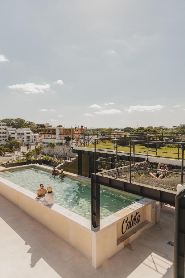 Caleta Hostel Rooftop & Pool Cancún Esterno foto