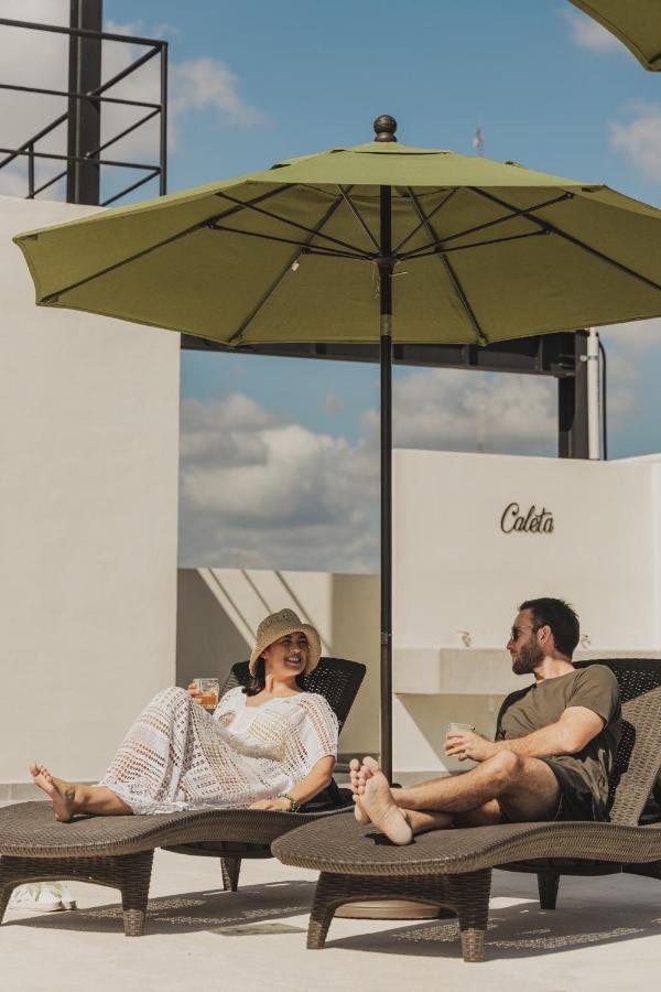 Caleta Hostel Rooftop & Pool Cancún Esterno foto